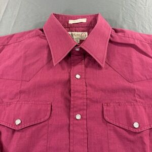 Sheplers Western Pearl Snap Shirt Red Men S Pearl‎ Snap Cowboy Rodeo Ranch